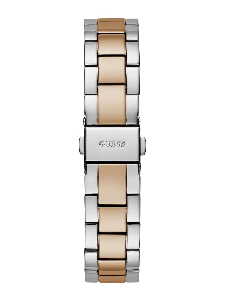 Montre Guess Mist rouge à cadran rond, analogique à quartz, pour femme